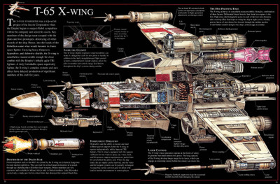 Aabhaas Wall Poster /-Star-Wars-Cross-Section-X-wing Paper Print(12 inch X 18 inch, Rolled)
Aabhaas Wall Poster /-Star-Wars-Cross-Section-X-wing Paper Print(12 inch X 18 inch, Rolled)