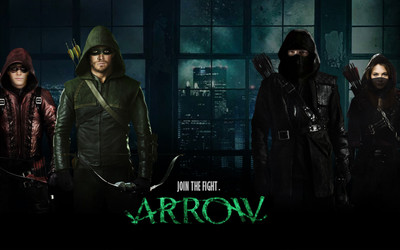 TV Show Arrow HD Wall Poster Paper Print(12 inch X 18 inch, Rolled)