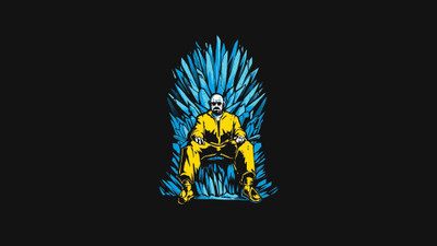 Aabhaas Wall Poster-Walter-White-Game-of-Thrones-throne-crossover Paper Print(12 inch X 18 inch, Rolled)
Aabhaas Wall Poster-Walter-White-Game-of-Thrones-throne-crossover Paper Print(12 inch X 18 inch, Rolled)