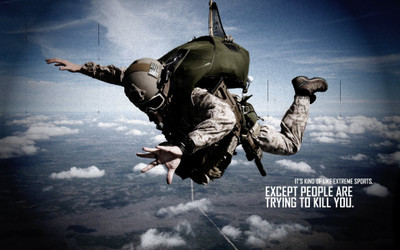 Akhuratha amilitary-quotes-statement-dark--warriors-s-soldier-skydive-paratrooper Wall Poster Paper Print(12 inch X 18 inch, Rolled)
Akhuratha amilitary-quotes-statement-dark--warriors-s-soldier-skydive-paratrooper Wall Poster Paper Print(12 inch X 18 inch, Rolled)