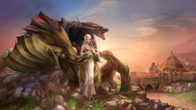 TV Show Game Of Thrones Fan Art Dragon Woman Daenerys Targaryen HD Wall Poster Paper Print(12 inch X 18 inch, Rolled)
TV Show Game Of Thrones Fan Art Dragon Woman Daenerys Targaryen HD Wall Poster Paper Print(12 inch X 18 inch, Rolled)