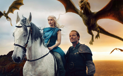 TV Show Game Of Thrones Dragon Emilia Clarke Horse Daenerys Targaryen HD Wall Poster Paper Print(12 inch X 18 inch, Rolled)
TV Show Game Of Thrones Dragon Emilia Clarke Horse Daenerys Targaryen HD Wall Poster Paper Print(12 inch X 18 inch, Rolled)