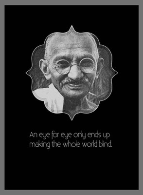 Akhuratha Wall Poster gandhiji-an-eye-for-an-eye-kessantfdhj Paper Print(18 inch X 12 inch, Rolled)
Akhuratha Wall Poster gandhiji-an-eye-for-an-eye-kessantfdhj Paper Print(18 inch X 12 inch, Rolled)