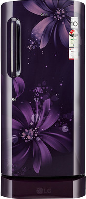 LG 215 L Direct Cool Single Door 3 Star Refrigerator with Base Drawer(Purple Aster, GL-D221APAW)
LG 215 L Direct Cool Single Door 3 Star Refrigerator with Base Drawer(Purple Aster, GL-D221APAW)