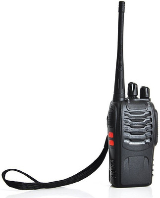 Via Flowers Llp 888S Two Way Radio Walkie Talkie 888S Two Way Radio Walkie Talkie Walkie Talkie(Black)