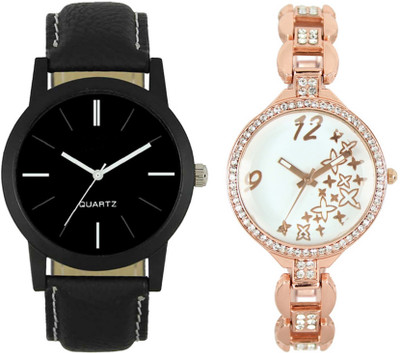 SRK ENTERPRISE LR 005_210 Men & Women Combo Watch - For Couple