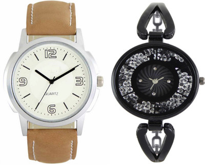SRK ENTERPRISE LR 0016_211 Men & Women Combo Watch - For Couple