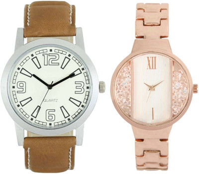 SRK ENTERPRISE LR 0015_217 Men & Women Combo Watch - For Couple