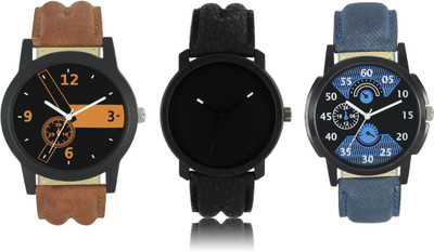 Codice Mens watches combo CDE218 Leather Strap Watch - For Men