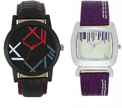 SRK ENTERPRISE LR 0012_207 Men & Women Combo Watch - For Couple
