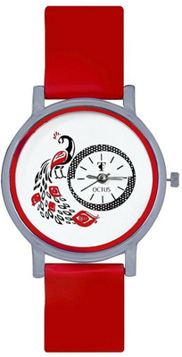 On Time Octus Peacock Dial Watch - For Women