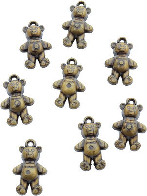 Foppish Mart Cute Acrylic Teddy Charms/ Beads