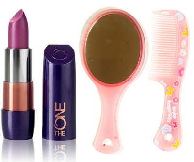Oriflame Sweden The ONE 5-in-1 Colour Stylist Lipstick 4g (Mysterious Pink - 30663) With Comb Mirror(Set of 3)
Oriflame Sweden The ONE 5-in-1 Colour Stylist Lipstick 4g (Mysterious Pink - 30663) With Comb Mirror(Set of 3)