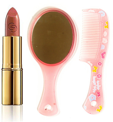 Oriflame Sweden Giordani Gold Iconic Lipstick SPF 15 4g (Copper Shine - 30458) With Comb Mirror(Set of 3)
Oriflame Sweden Giordani Gold Iconic Lipstick SPF 15 4g (Copper Shine - 30458) With Comb Mirror(Set of 3)