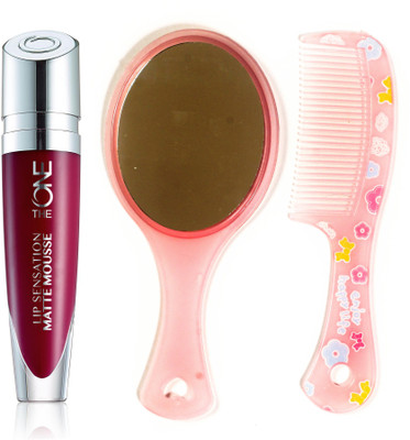 Oriflame Sweden The ONE Lip Sensation Matte Mousse 5ml (Soft Mulberry - 32256) With Comb Mirror(Set of 3)
Oriflame Sweden The ONE Lip Sensation Matte Mousse 5ml (Soft Mulberry - 32256) With Comb Mirror(Set of 3)