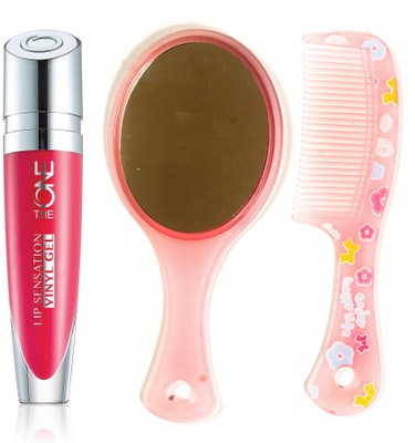 Oriflame Sweden The ONE Lip Sensation Vinyl Gel 5ml (Malibu Blush - 32449) With Comb Mirror(Set of 3)
Oriflame Sweden The ONE Lip Sensation Vinyl Gel 5ml (Malibu Blush - 32449) With Comb Mirror(Set of 3)