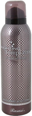 Rasasi FIGHTING TEMPTATION POUR HOMME BODY SPRAY 200ML Body Spray - For Men(200 ml)
Rasasi FIGHTING TEMPTATION POUR HOMME BODY SPRAY 200ML Body Spray - For Men(200 ml)