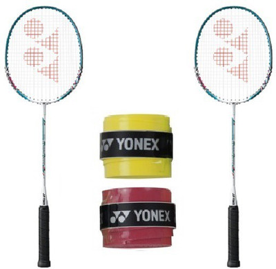 Yonex Combo of Four, Two 'Muscle Power 2' Badminton Racquet and Two 'AC 102 EX' Badminton Grip (Color On Availability) Badminton Kit
Yonex Combo of Four, Two 'Muscle Power 2' Badminton Racquet and Two 'AC 102 EX' Badminton Grip (Color On Availability) Badminton Kit