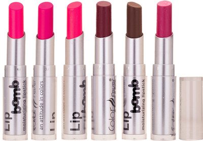 Color Fever Creamy Matte Lipstick(Neon Pink-Neon-Neon Pink-wine Shine-Coffee-Purple, 19.2 g)
Color Fever Creamy Matte Lipstick(Neon Pink-Neon-Neon Pink-wine Shine-Coffee-Purple, 19.2 g)