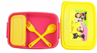 Selva front Slim lunch box Containers 1 Containers Lunch Box(100 ml), Multicolor
Selva front Slim lunch box Containers 1 Containers Lunch Box(100 ml), Multicolor