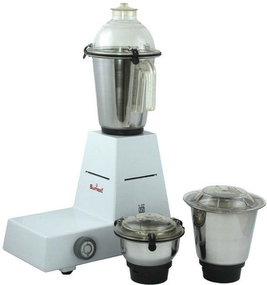 Black & Decker SEM 3001 450 W Mixer Grinder(blue & white, 3 Jars)