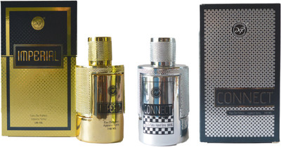 DSP Exotic Imperial and Connect Combo Perfume 100ML+100ML Eau de Parfum - 100 ml(For Men & Women)
DSP Exotic Imperial and Connect Combo Perfume 100ML+100ML Eau de Parfum - 100 ml(For Men & Women)