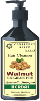 Continent Spice Khadi Walnut Herbal Hair Cleanser (500ml) -(SLS-Paraben Free) CS682005(500 ml)
Continent Spice Khadi Walnut Herbal Hair Cleanser (500ml) -(SLS-Paraben Free) CS682005(500 ml)