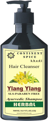 Continent Spice Khadi Ylang Ylang Herbal Hair Cleanser (500ml) -(SLS-Paraben Free) CS682005(500 ml)
Continent Spice Khadi Ylang Ylang Herbal Hair Cleanser (500ml) -(SLS-Paraben Free) CS682005(500 ml)