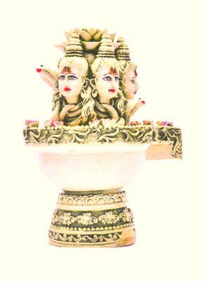 Luxe Mart Shivling with Lord Shiva, Lord Vishnu, Lord Brahma Sheshnag Statue for Puja and Gift Purpose Showpiece For Home Decoration | Office Decoration Decorative Showpiece - 18 cm(Polyresin, Clear, Red, Light Green, Multicolor)
Luxe Mart Shivling with Lord Shiva, Lord Vishnu, Lord Brahma Sheshnag Statue for Puja and Gift Purpose Showpiece For Home Decoration | Office Decoration Decorative Showpiece - 18 cm(Polyresin, Clear, Red, Light Green, Multicolor)