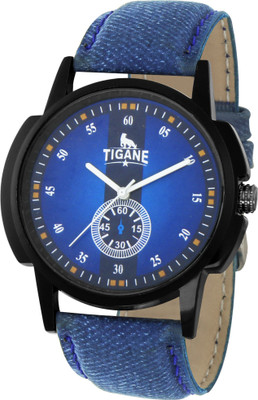TIGANE TN-1012-BLK-J-STRAP Watch - For Men & Women