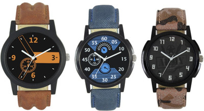 Codice Mens watches Combo CDC11 Leather Strap Low Price Watch - For Men