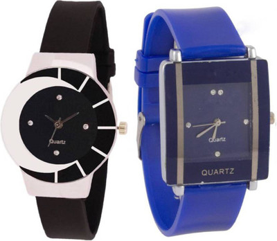 LEBENSZEIT New Stylish Black Blue Combo Watch For Women And Girls Watch - For Girls
LEBENSZEIT New Stylish Black Blue Combo Watch For Women And Girls Watch - For Girls