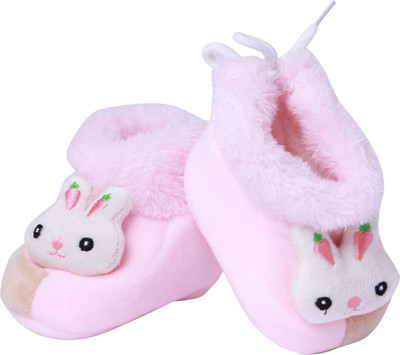 Guchu E7-BT3-P Booties(Toe to Heel Length - 12 cm Pink)