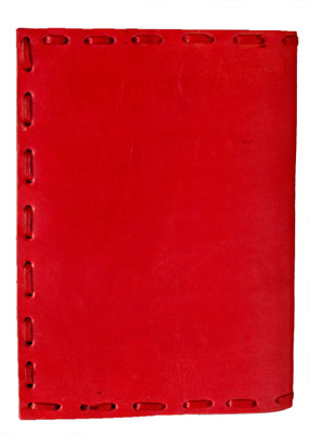 Ehandcrafts A5 Diary(Handcrafted gift set, Red)