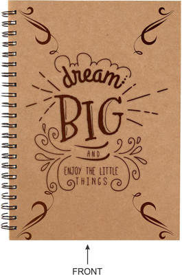 Giftsmate A5 Diary(handmade diary, Brown)