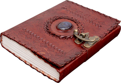 Craft Shop A5 Diary(Handcrafted 100% Pure Leather, Brown)