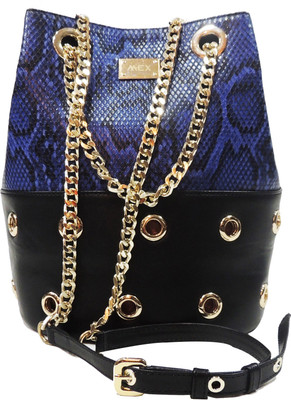 MEX Shoulder Bag(Blue, Black), Black;blue