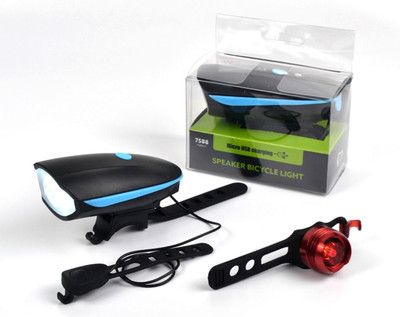SHIVEXIM Cycling Accessories 120db Electric Horn 250 Lumen LED USB Bike Alarm Light with Ruby Rear Light Bike Light Set LED Front Rear Light Combo(MUILTCOLOR)
SHIVEXIM Cycling Accessories 120db Electric Horn 250 Lumen LED USB Bike Alarm Light with Ruby Rear Light Bike Light Set LED Front Rear Light Combo(MUILTCOLOR)