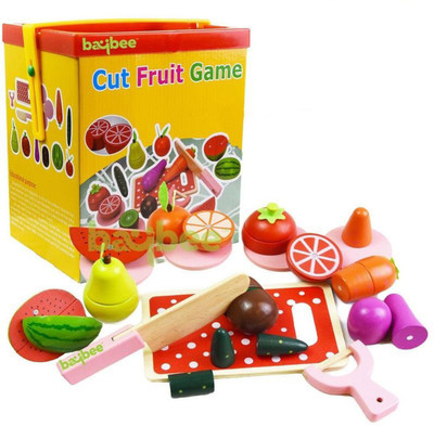 Baybee Wooden Magnetic Cut Fruit & Vegitable Blocks Pretend Kitchen Play F(10 Pieces)
Baybee Wooden Magnetic Cut Fruit & Vegitable Blocks Pretend Kitchen Play F(10 Pieces)