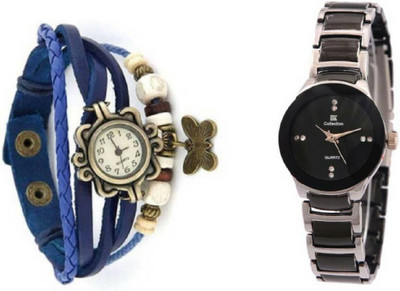 Talgo New Arrival Festive Season Special TGDORIBUIIKSMALLSL White Dial Blue Leather Dori Strap And IIK Black Dial Silver&Black Metal Strap (Combo of 2 Watches) TGDORIBUIIKSMALLSL Watch - For Girls
Talgo New Arrival Festive Season Special TGDORIBUIIKSMALLSL White Dial Blue Leather Dori Strap And IIK Black Dial Silver&Black Metal Strap (Combo of 2 Watches) TGDORIBUIIKSMALLSL Watch - For Girls