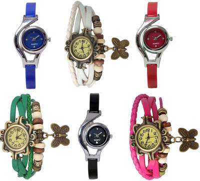 Talgo New Arrival Festive Season Special TGDORIGRWHPKWCBLBKRD Multi color Round Dial Rubber Strap And Multi Colour Dori Leather Strap (Combo of 6 Watches) Watch - For Girls
Talgo New Arrival Festive Season Special TGDORIGRWHPKWCBLBKRD Multi color Round Dial Rubber Strap And Multi Colour Dori Leather Strap (Combo of 6 Watches) Watch - For Girls