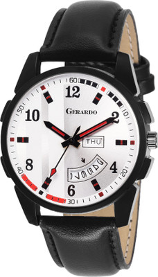 Gerardo GRD-BLKSTRP-DD-1008 Watch - For Men
