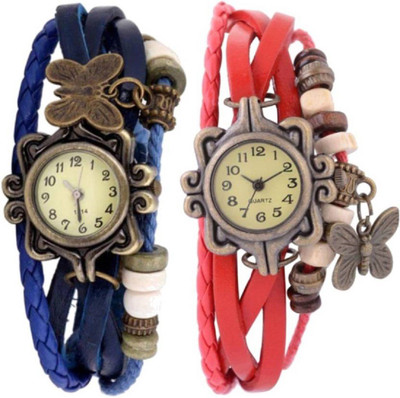 Talgo New Arrival Festive Season Special TGDORIBURD Multi color Round Dial Leather Dori Strap (Combo Of 2) TGDORIBURD Watch - For Girls
Talgo New Arrival Festive Season Special TGDORIBURD Multi color Round Dial Leather Dori Strap (Combo Of 2) TGDORIBURD Watch - For Girls