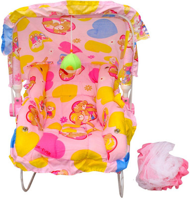 Toyshine ALL IN ONE multipurpose baby carrycot in {PINK} Non-electric Bouncer(Pink)
Toyshine ALL IN ONE multipurpose baby carrycot in {PINK} Non-electric Bouncer(Pink)