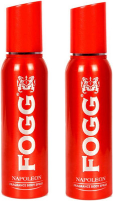 Fogg Napolean Fragrant Body Spray Pack of 2 Combo (120ML each) Perfume Body Spray - For Men(240 ml, Pack of 2)
Fogg Napolean Fragrant Body Spray Pack of 2 Combo (120ML each) Perfume Body Spray - For Men(240 ml, Pack of 2)