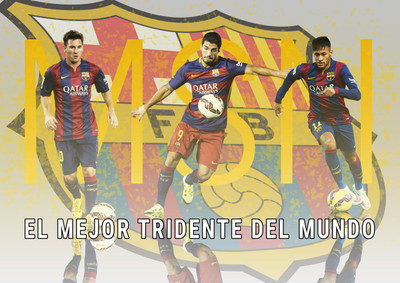 Akhuratha msn-messi-suarez-neymar Wall Poster Paper Print(18 inch X 12 inch, Rolled)
Akhuratha msn-messi-suarez-neymar Wall Poster Paper Print(18 inch X 12 inch, Rolled)