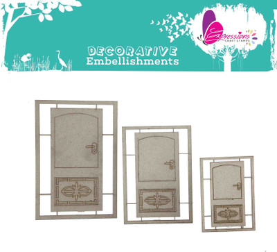 expressions craft stamps Designer door DIY Chipboard Embellishment Theme, Scrapbook Kit(DIY)
expressions craft stamps Designer door DIY Chipboard Embellishment Theme, Scrapbook Kit(DIY)