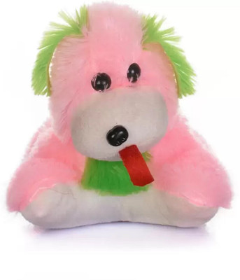 Kanchan Toys Cute Puppy Soft Toys For Gifts - 30 cm(Pink)