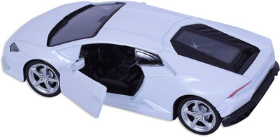 Roadburner 1:36 Die-Cast pull back car (White)(White)