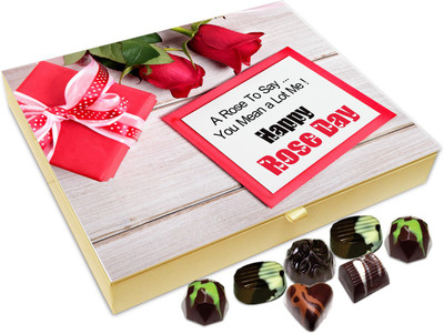 Chocholik Rose Day Gift Box - A Rose To Say That You Mean A Lot To Me Chocolate Box - 20pc Truffles(240 g)
Chocholik Rose Day Gift Box - A Rose To Say That You Mean A Lot To Me Chocolate Box - 20pc Truffles(240 g)